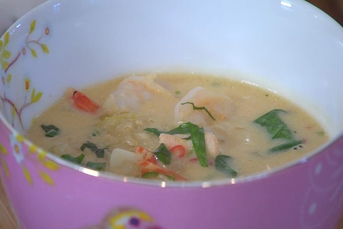 Лакса с семгой