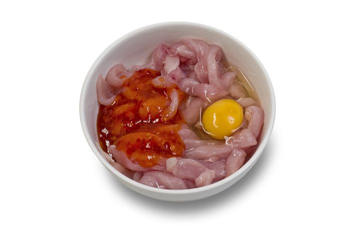 Баклажаны с курицей по-пекински