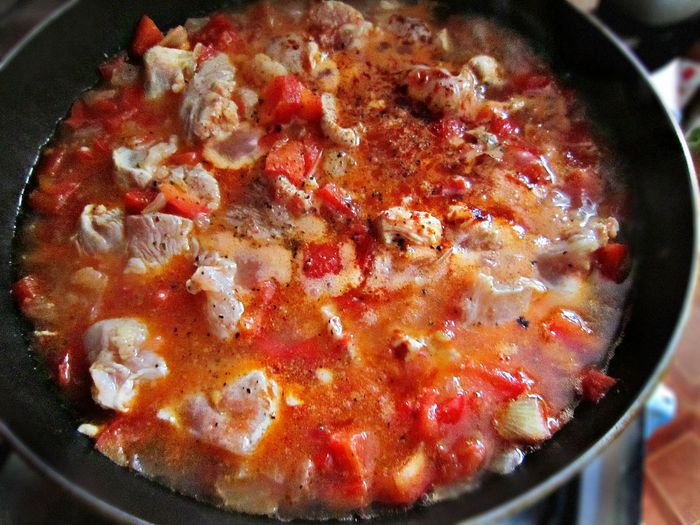 Цыпленок по-кариокски