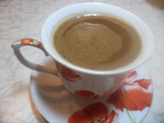 Кофе &amp;quot;Сказка&amp;quot; с черным шоколадом и сливками