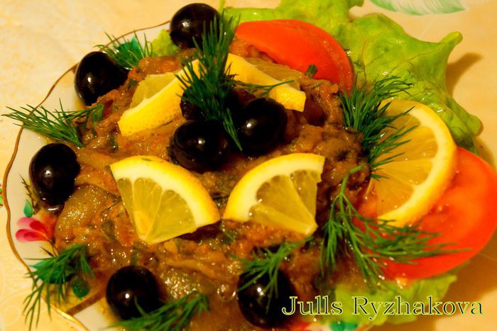 Салат Заалюк (Zaalouk)