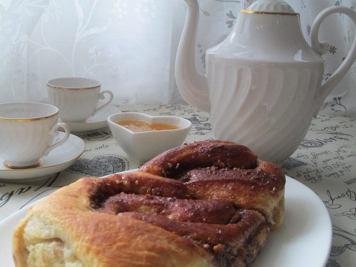 Ореховый кранц с вареной сгущенкой 
