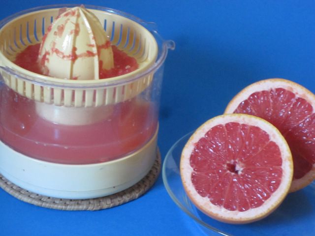 Сорбет из грейпфрута с зефиром