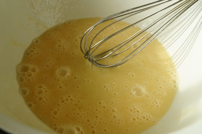 Блинчики на грушевом пюре с лаймом