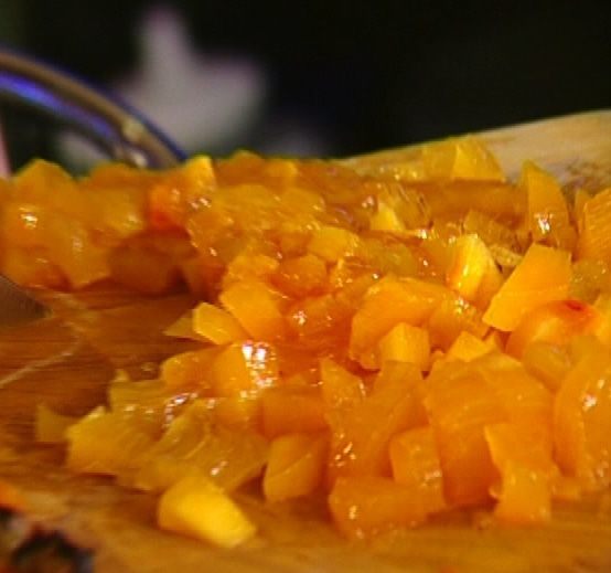 Творожные бомбочки с хурмой и кардамоном