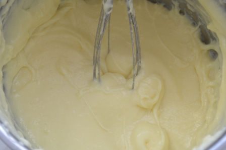 Бостонский пирог с ванильным заварным кремом