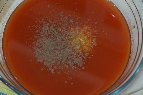 Летний томатно-огуречный коктейль