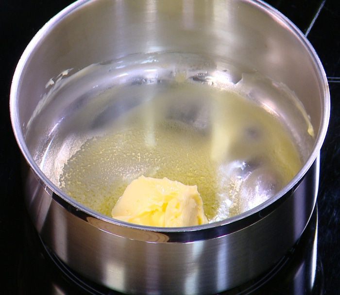 Гречневые блинчики с сыром и ветчиной 