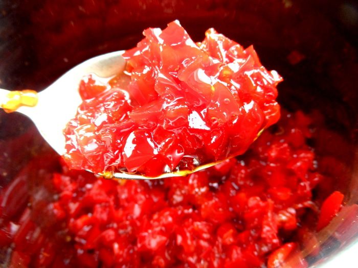 Конфитюр из перцев (Confiture de piment d,espelette)