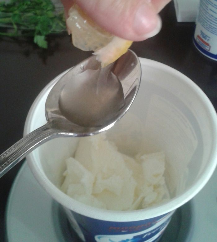 Фрукты в сорбетто