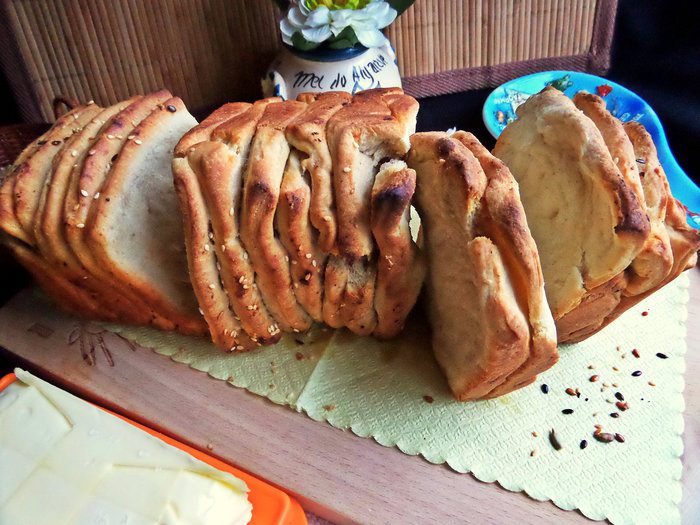 Итальянский хлеб «Гармошка»