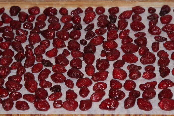 Клубничные цукаты