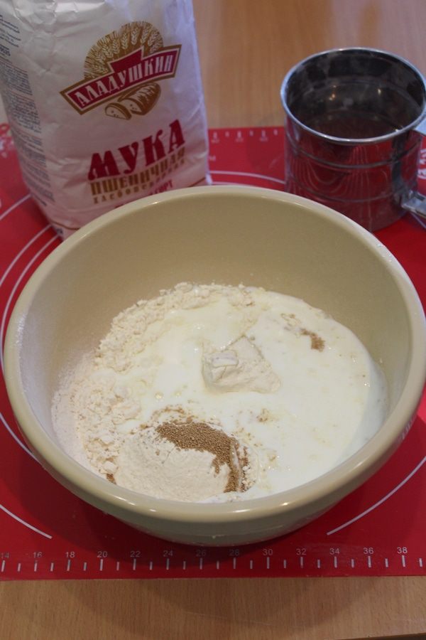 Булочки с карамелью