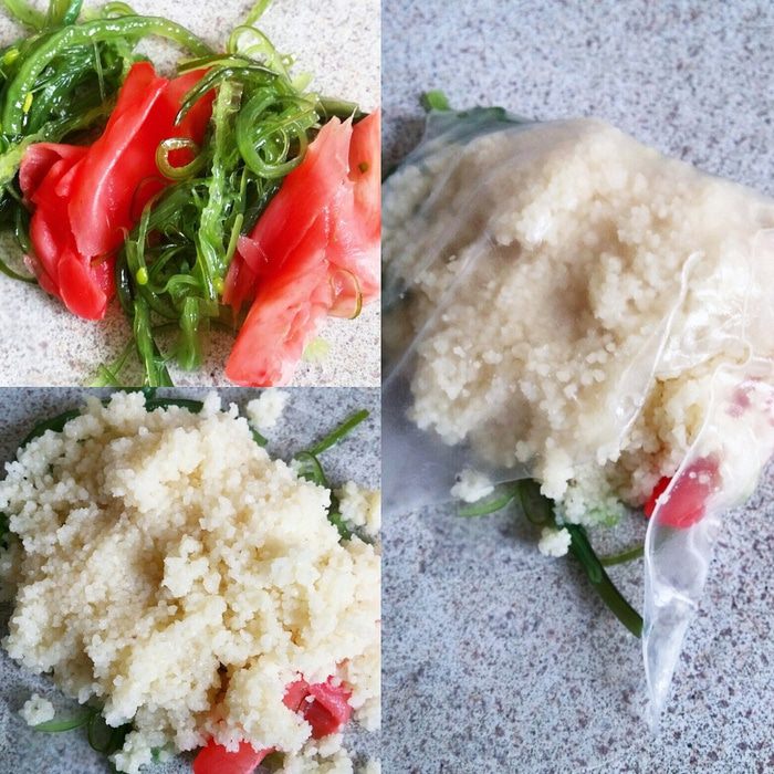 Мешочки из рисовой бумаги с начинкой