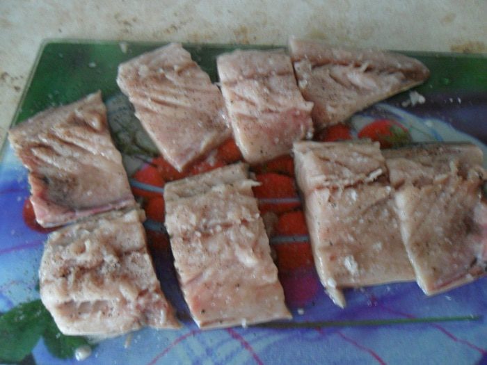 Маринованная скумбрия