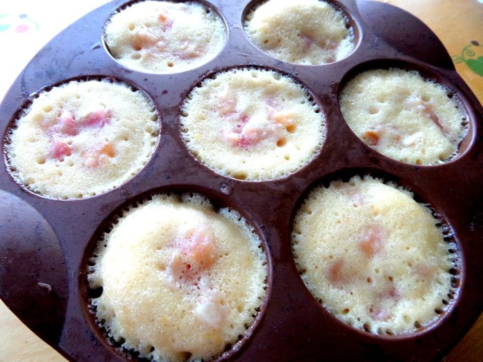 Кексы с яблоками за 3 минуты