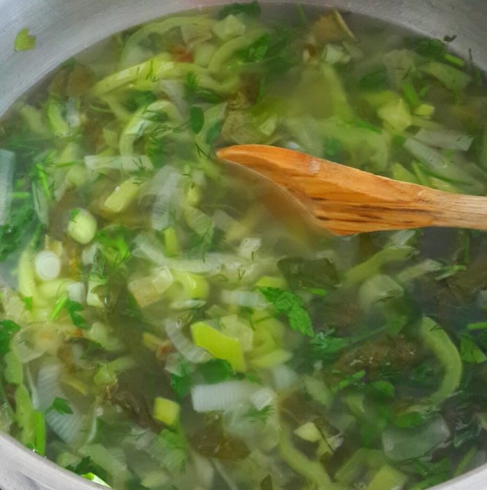 Деревенские щи