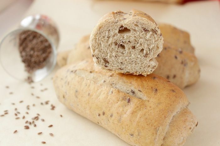 Хлебцы с семенами льна