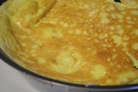 Нежнейший куриный рулет с омлетом