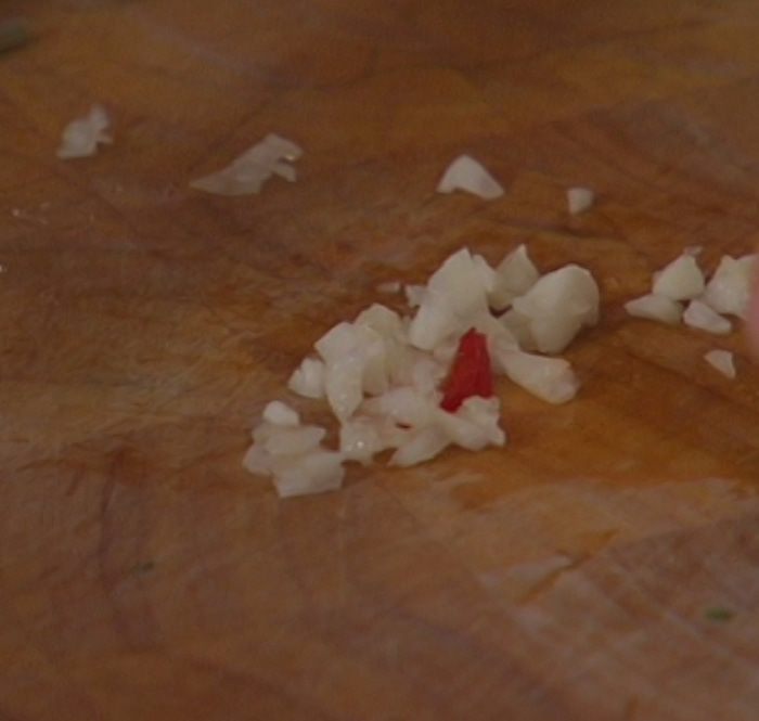 Кебаб из цыпленка с чили и мятой