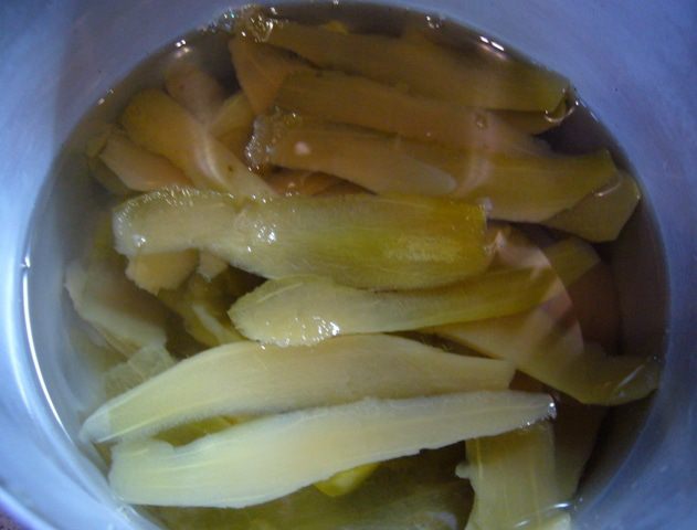 Рассольник с куриными потрошками