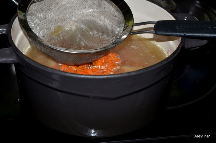 Куриный суп со звездочками