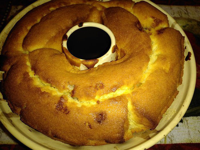 Винный кекс с виноградом
