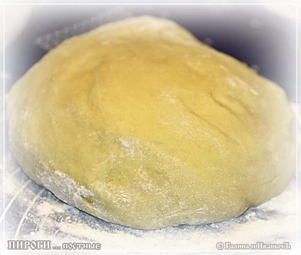 Пироги постные