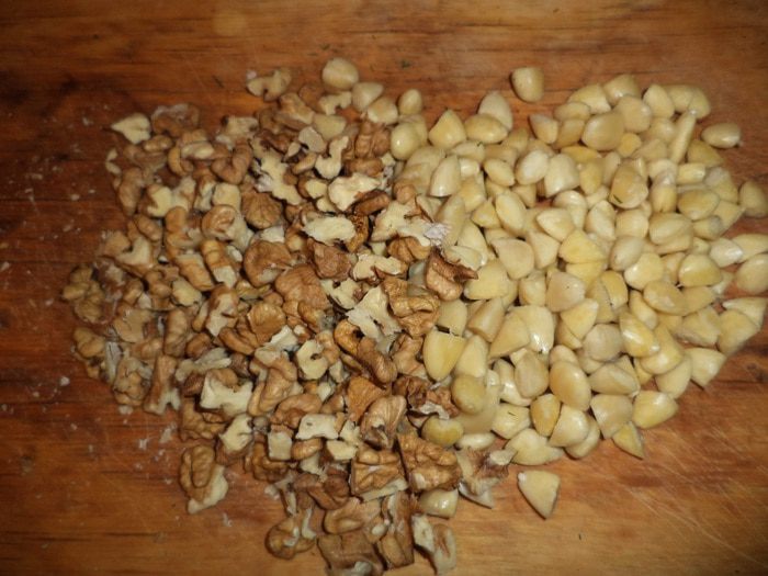 Фруктово-ореховый кекс