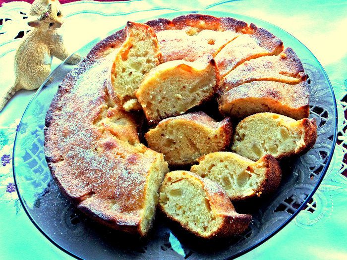 Пирог с ананасом