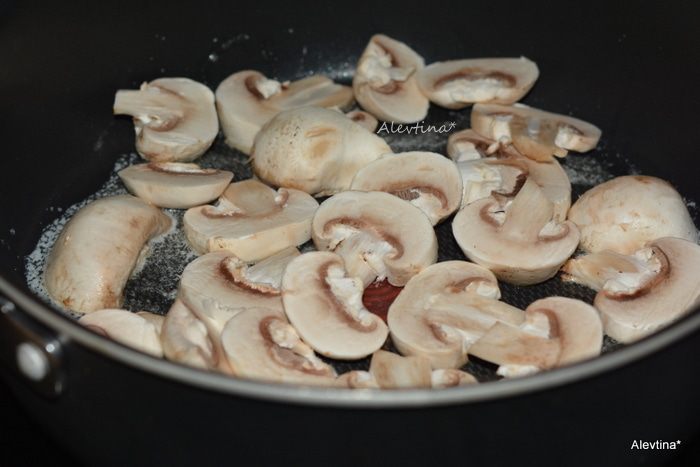 Картофельный гратен с грибами