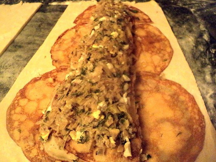 Пирог-кулебяка «Лошадка»