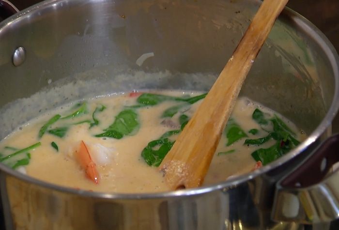 Лакса с семгой