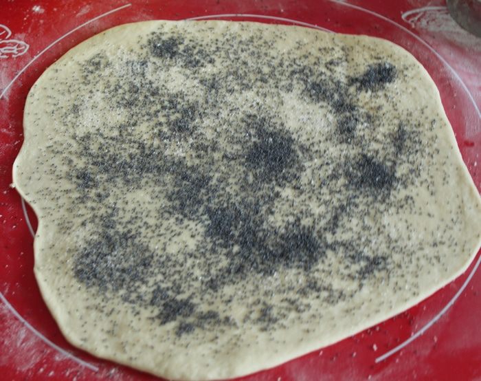 Бруснично-маковый пирог