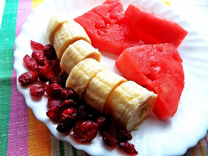 Бананово-арбузный смузи