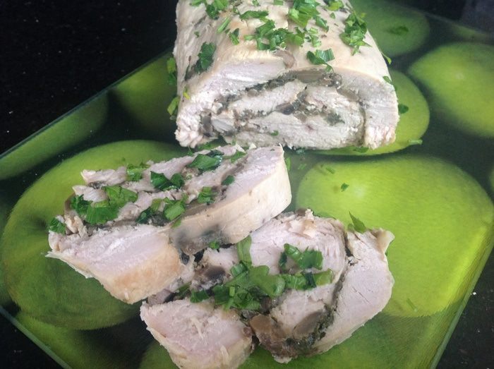 Рулет из индейки