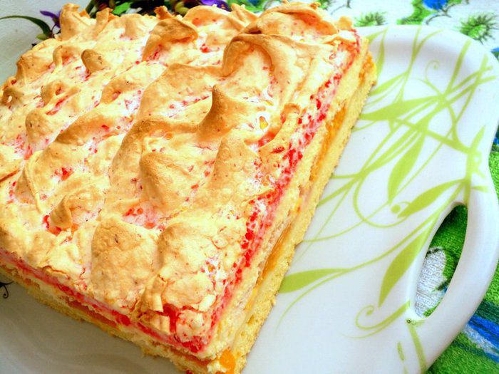 Сырник с фруктами