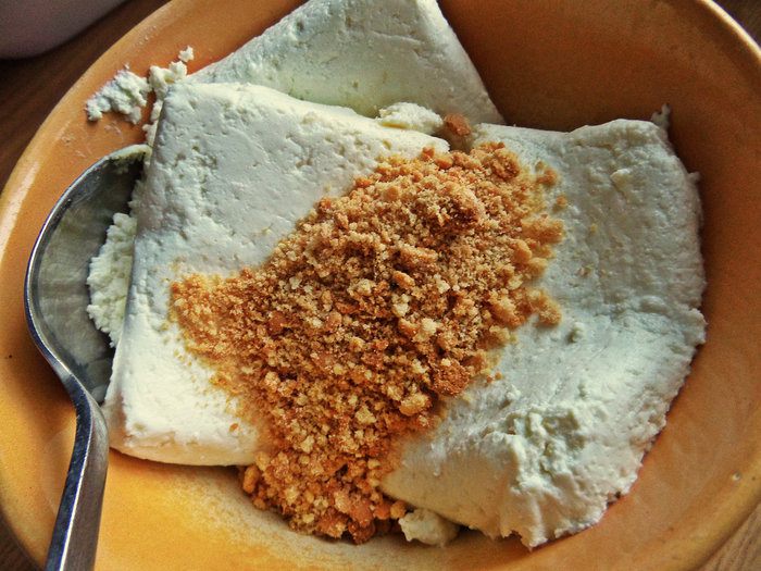 Вареники из полезного теста