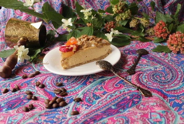 Чизкейк &amp;quot;Халва-кофе-кардамон&amp;quot;