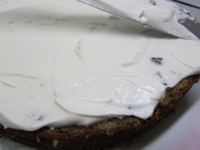 Пирог из картофеля со сметанным кремом