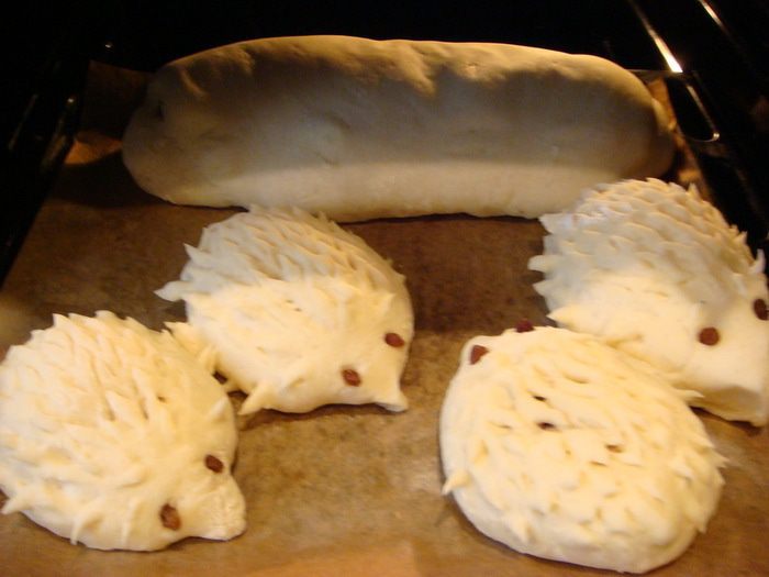 Булочки &amp;quot;Ежики&amp;quot;