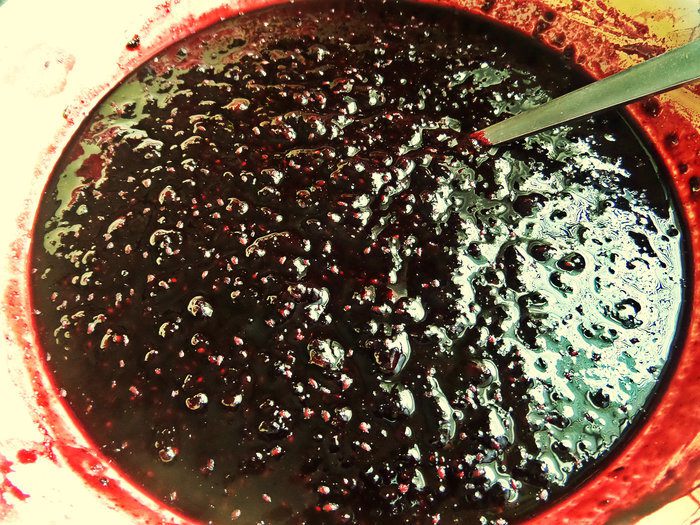Смородина, перетёртая с курагой