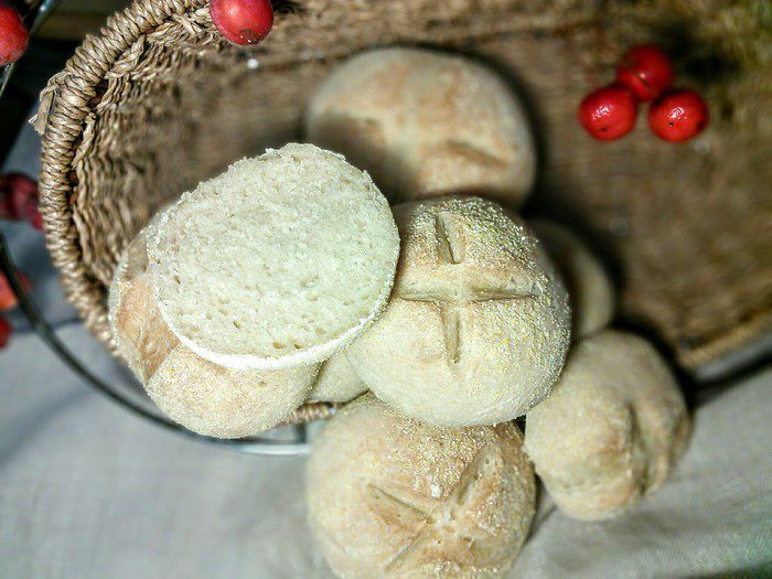 Булочки с хрустящей корочкой 