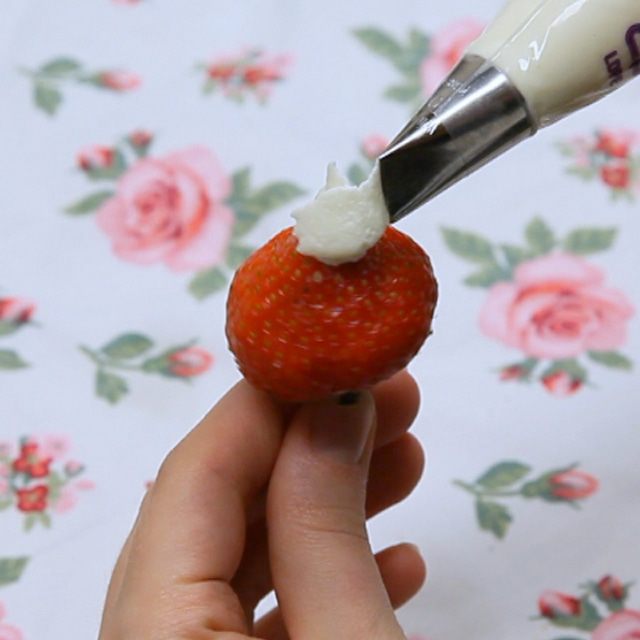 Клубничные розы