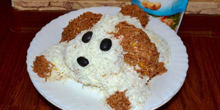 Салат &amp;quot;Дружок&amp;quot;