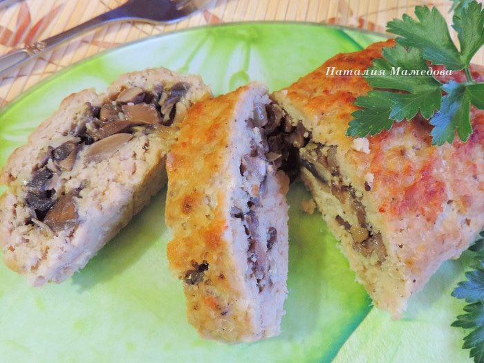 Рулет из фарша с начинкой