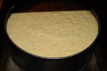 Апельсиновый кекс с миндальной мукой