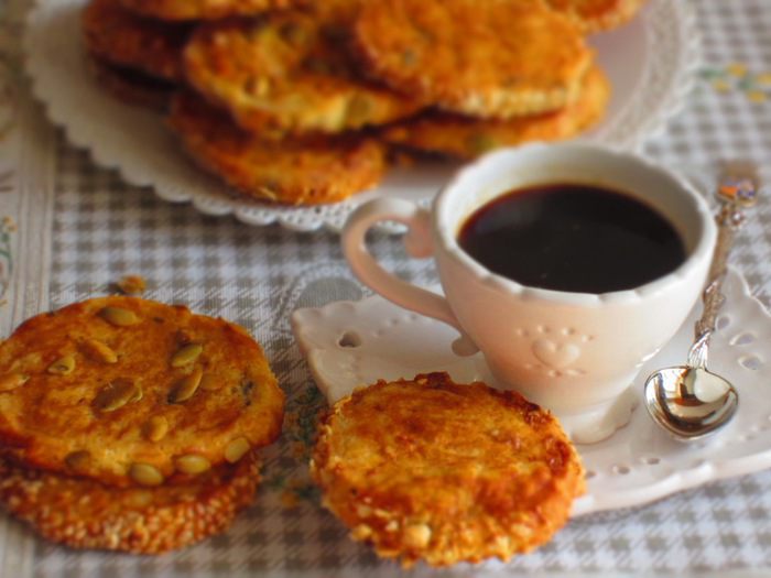 Сырное печенье с горгонзолой