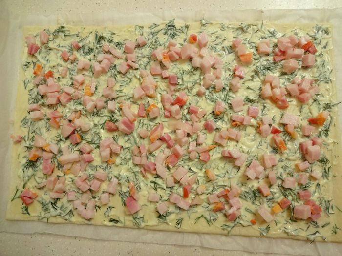 Рулет с форелью