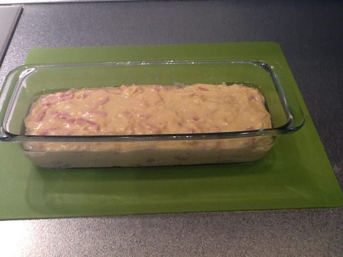 Хлеб с ветчиной и сыром